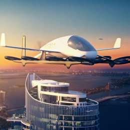 Primer estacionamiento para taxis aéreos 