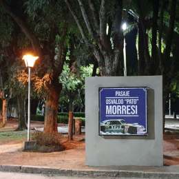 Se inauguró en San Pedro el Pasaje Osvaldo "Pato" Morresi