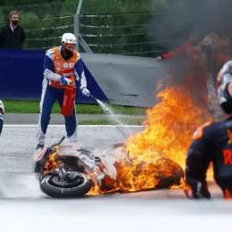 Pedrosa tras el accidente en Austria: “Ver pasar todas las motos fue un shock”