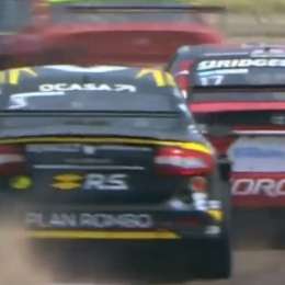 Polémica en el sobrepaso de Pernía a Rossi