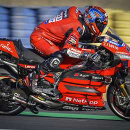 Petrucci y un “palo” para Ducati