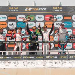 Los voces del podio del Top Race en Buenos Aires