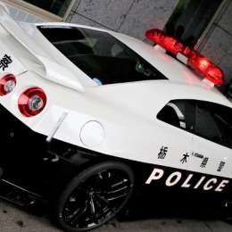 El patrullero de lujo en Japón