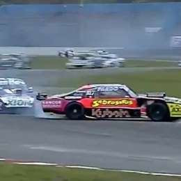 Ponte y el toque a Ortelli: “Se me quedó acelerado a fondo”