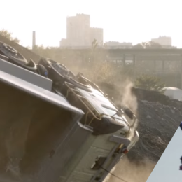 Volvo quiso probar un camión y se lo dio a manejar a una nena de 4 años. 