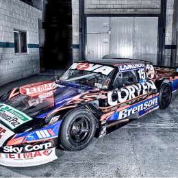 ¡Imperdible! El proceso de pintura del Ford de Rossi