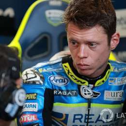 Rabat fue hospitalizado tras su accidente en Silverstone