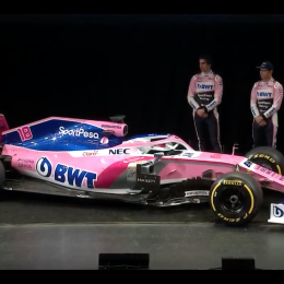 Racing Point presentó su nuevo auto en Canadá