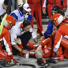 Operaron con éxito al mecánico de Ferrari