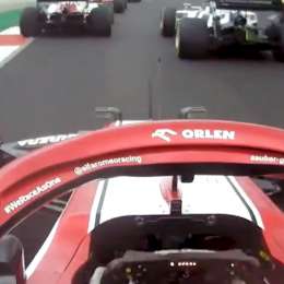 Pole histórica de Raikkonen en Monza