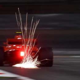 Raikkonen pisó a un mecánico en el Gran Premio de Bahréin