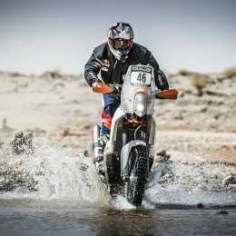 Otra baja en motos para el Dakar