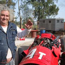 Carlos Regazzoni:  el artista que homenajeaba a Fangio