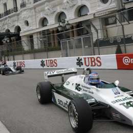 Keke y Nico Rosberg giraron juntos en Mónaco