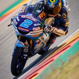 Rodrigo largará en segunda fila en Moto 3