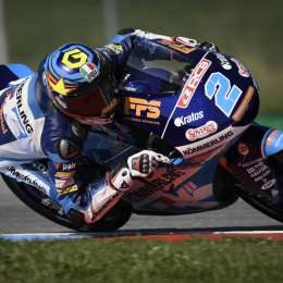 Rodrigo fue la referencia del viernes de Moto3