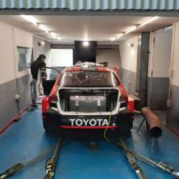 El Corolla de Ricardo Risatti fue probado en el rolo