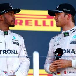 Nico Rosberg sale a competir contra Hamilton