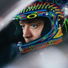 Rossi probó la nueva Ferrari 488 Pista en Fiorano