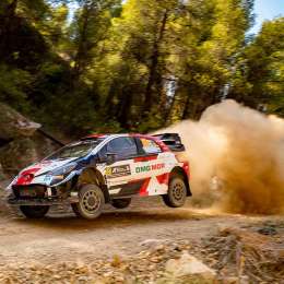 Rovanperä es el nuevo líder en Grecia en la mitad del viernes