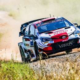 Rovanperä comenzó con el pie derecho en Estonia