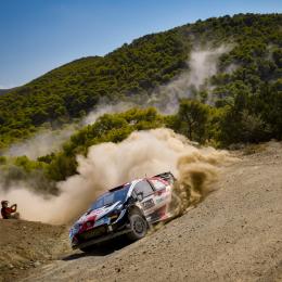 Rovanperä cerró un sábado sólido en Grecia