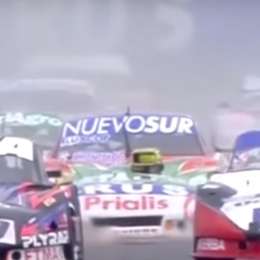 Ruggiero de cuarto a primero en la segunda serie
