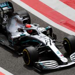 George Russell con el Mercedes híbrido fue el mejor en Bahrein