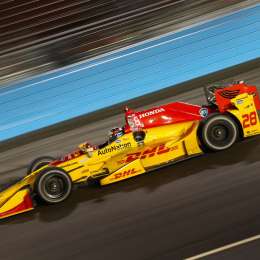 Hunter Reay cerró adelante los test