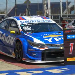 Canapino marcó terreno en el Campeonato de Súper TC2000