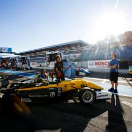 Fenestraz cerró el torneo con un abandono en Hockenheim