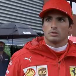 Sainz Jr. tuvo su primer día como piloto Ferrari