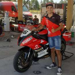 Nahuel Santamaria sube a 600 SS: “Hace varios años que vengo buscando este salto”