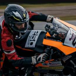 Santino Ponce logró la victoria en Moto AR 3