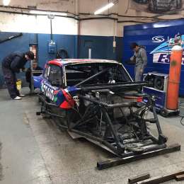 ¿Cómo quedó el Ford de Savino después del vuelco?