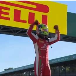 Gran maniobra: Mick Schumacher ganó a lo Schumacher