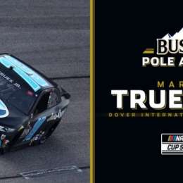 Nascar en Dover: Martin Truex Jr. ganó la Pole Position 