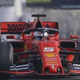 Ferrari con récord lidera la mañana en Barcelona