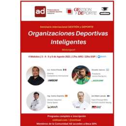 Gestión y Deporte: seminario Internacional del Motorsport