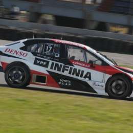 Rossi y Santero empataron en el entrenamiento