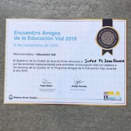 Premian a Súper TC2000 va a la Escuela en Ciudad de Buenos Aires