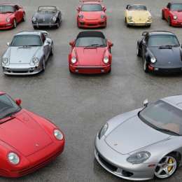 La increíble colección de 12 Porsche que se pone a la venta