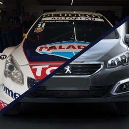 Diferencias entre el Peugeot 408 de carrera y el de calle