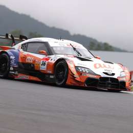 Sacha Fenestraz subió al podio en Fuji