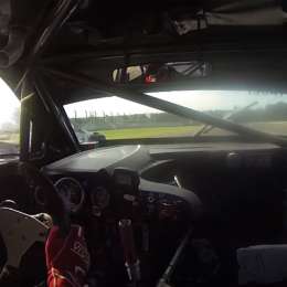 Tadei a los gestos con De Benedictis en el Top Race