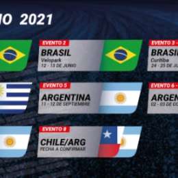 Las fechas designadas del TCR South America