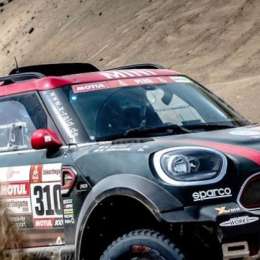 Un fuerte golpe terminó con el Dakar de Orly Terranova