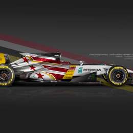 ¿Cómo sería un F1 según los colores de su casco?