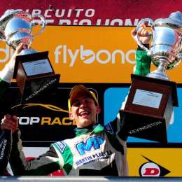 Debutante, ganador y tres podios en el año