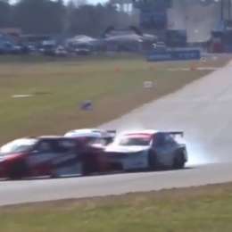 El momento que Altuna perdió la carrera en Olavarría